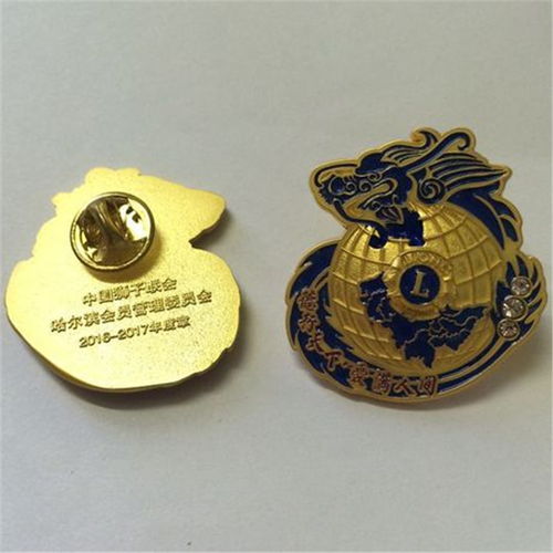 【單位logo徽章金融公司徽章訂制生產徽章工廠】- 