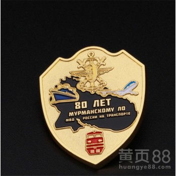 【金屬琺瑯禮品,學校創意紀念胸章,廣告宣傳徽章定制logo】-