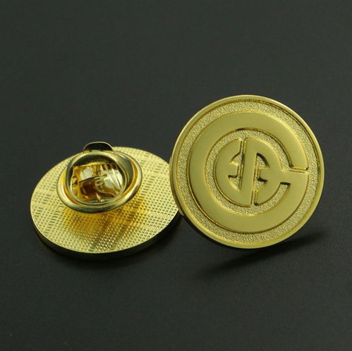 誠泰鍍金胸章,江蘇精巧金屬徽章定制免費設計