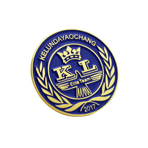 哪里定制商會胸章logo烤漆徽章定制工廠