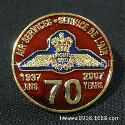 熱銷旅游紀念飾品 城堡紀念金屬徽章 旅游景點胸章