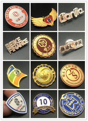 金屬徽章定做胸章定制異形勛章企業(yè)公司lo.