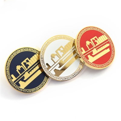 訂做琺瑯胸章金屬琺瑯胸徽徽章制作工廠