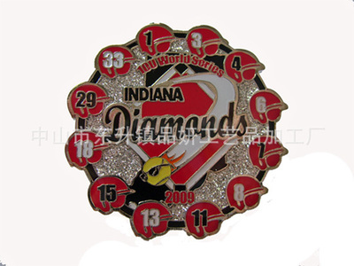 【供應徽章/胸章/五金徽章(圖)】價格,廠家,圖片,金屬工藝品,中山市東升鎮品妍工藝品加工廠-