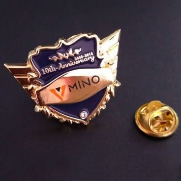 【廣東獅子會(huì)徽章圓形點(diǎn)漆胸章胸章生產(chǎn)廠家】-