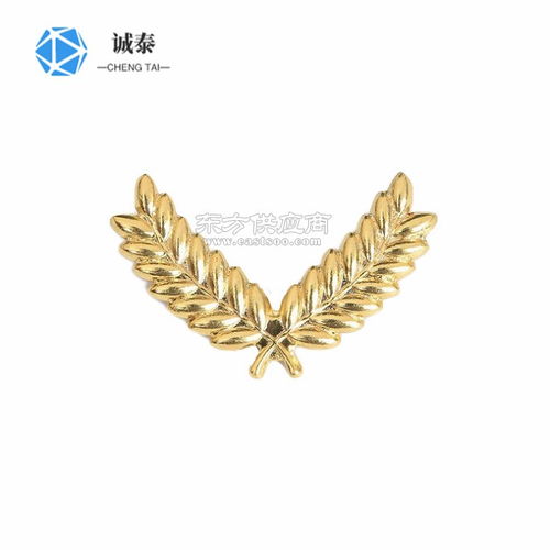 空姐帽徽胸章鍍金定制,航空帽徽定做廠家